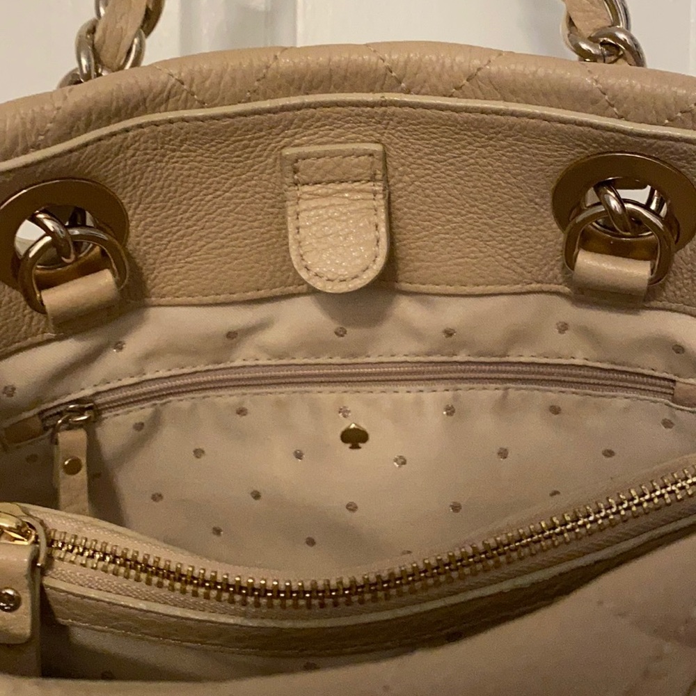 Kate Spade ♠️ New York SMALL Cream Gold Coast Goldcoast Maryanne Handbag - EUC - Picture 10 of 15